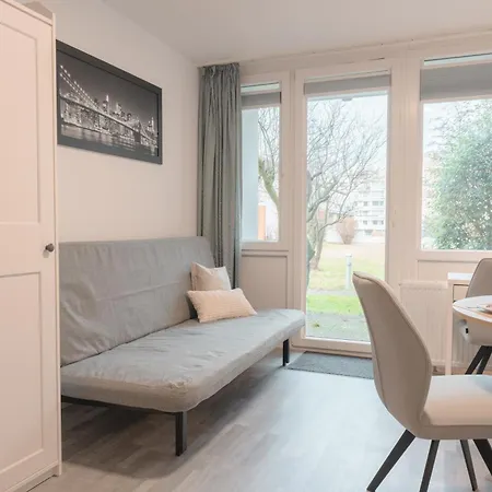Zentral Nah Mhh Terrasse Komfort - Haustiere Willkommen Appartement