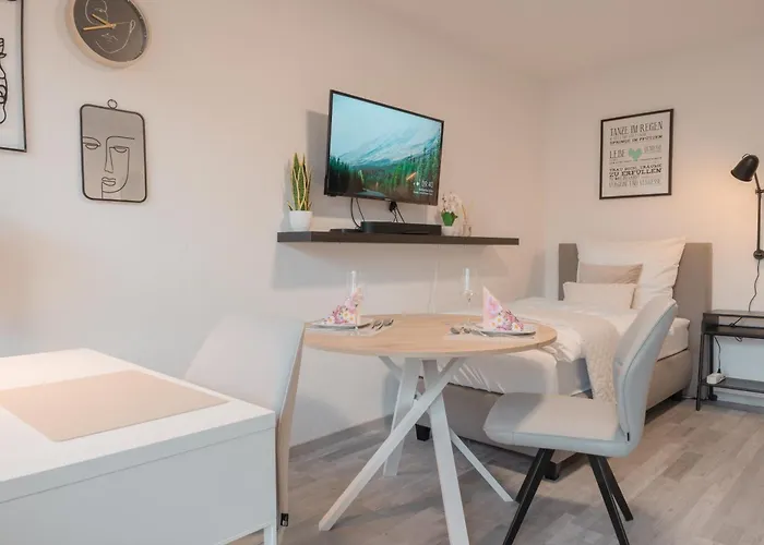 Zentral Nah Mhh Terrasse Komfort - Haustiere Willkommen
